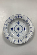 Royal Copenhagen Musselmalet Riflet Dyb Tallerken No. 166