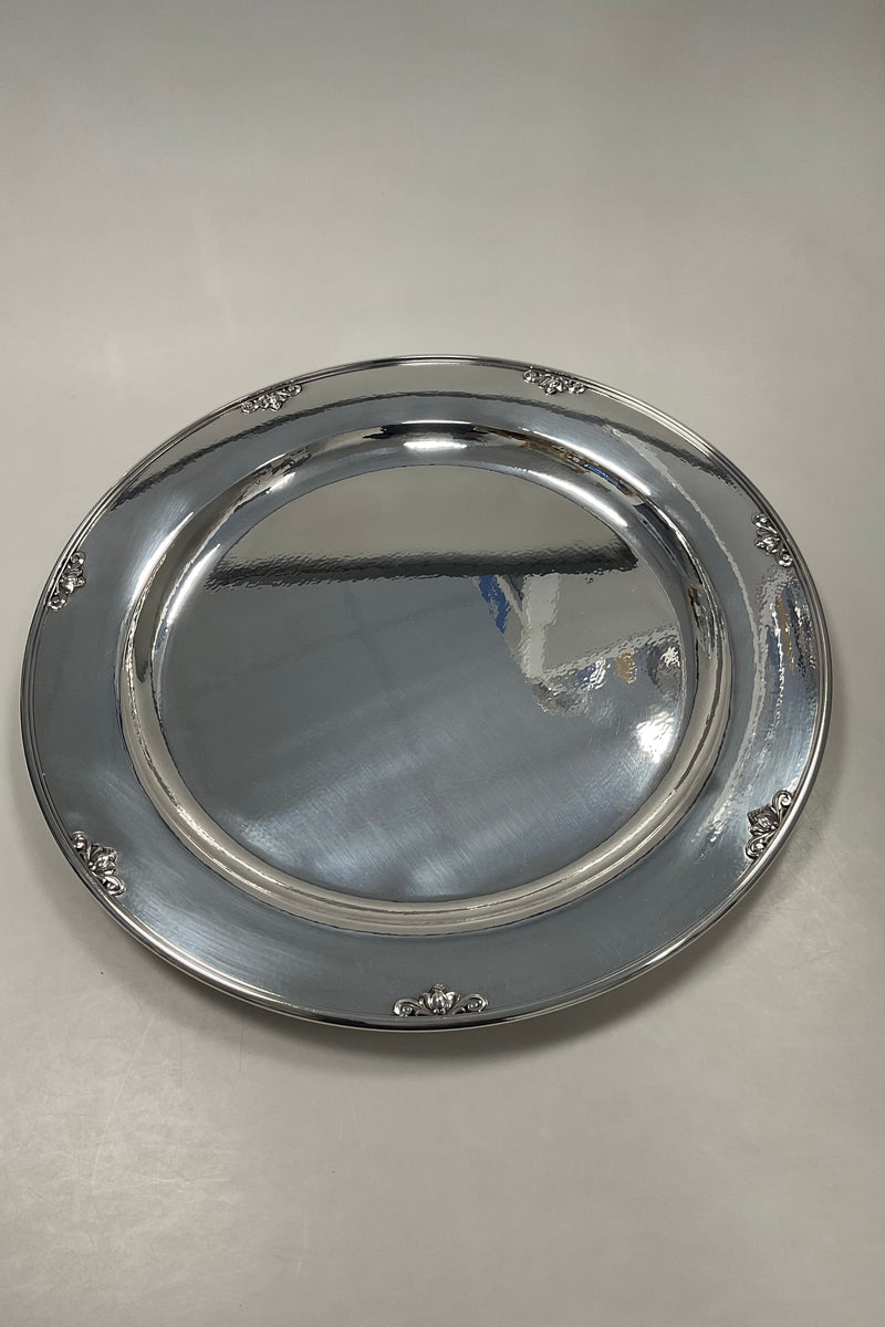 Georg Jensen Sterling Sølv Konge Kød / Fiskefad No. 642 T