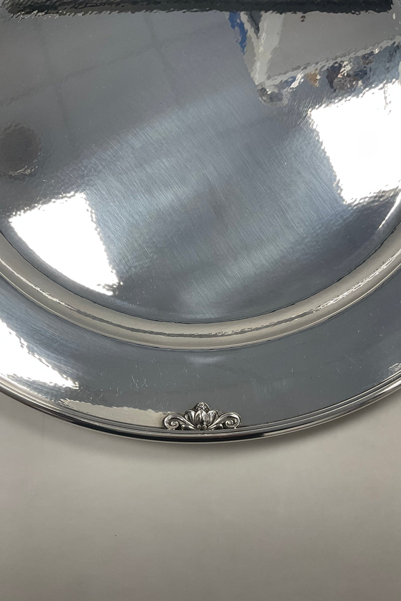 Georg Jensen Sterling Sølv Konge Kød / Fiskefad No. 642 T