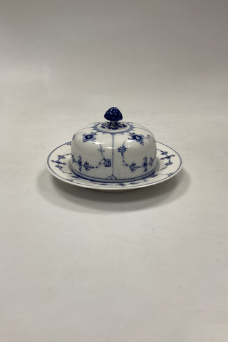 Royal Copenhagen Musselmalet Riflet Smørskål No. 4