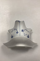 Royal Copenhagen Musselmalet Riflet Trekantet Sauceskål No. 203