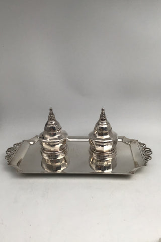 Georg Jensen Sterling Sølv Blækhus  No. 305