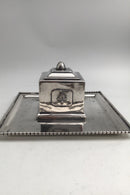 Mogens Ballin Eftf. Silver Inkwell No. 144