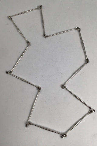 Georg Jensen Sterling Sølv Halskæde No. 175 Astrid Fog