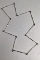 Georg Jensen Sterling Sølv Halskæde No. 175 Astrid Fog