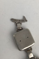 Georg Jensen Sterling Sølv Armlænke No. 182 Astrid Fog