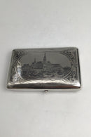 Russisk Sølv (84) Niello Etui