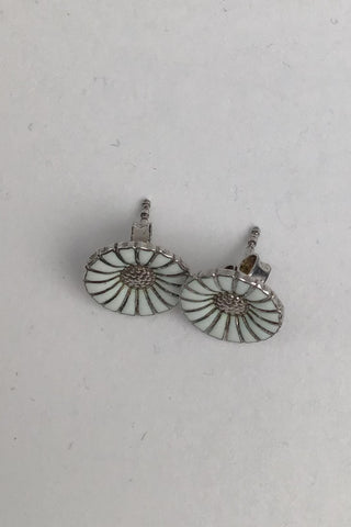 Georg Jensen Sterling Silver Marguerite Stud Earrings