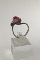 RCP Sterling Silver / Porcelain Ring (Pink)