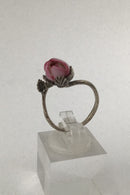 RCP Sterling Silver / Porcelain Ring (Pink)