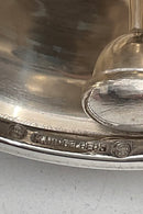 Hingelberg Sterling Sølv Bordklokke Svend Weihrauch