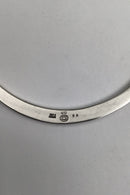Georg Jensen Sterling Sølv Halsring No 9A