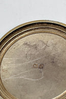 Engelsk Sterling Sølv Pilleæske med Lyseblå Emalje