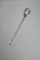 Lang sukkerske / Istheske i Dansk sølv