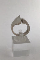 Bent Knudsen Sterling Sølv Moderne Ring