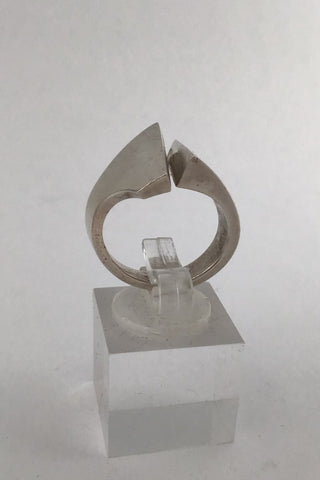 Bent Knudsen Sterling Silver Modern Ring