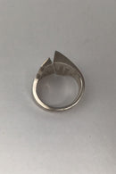 Bent Knudsen Sterling Sølv Moderne Ring