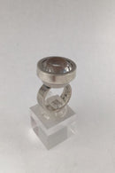 Kupittaan Kulta (Elis Kauppi) Sterling Silver Ring Rock Crystal