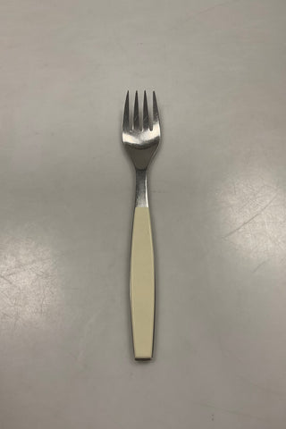 Georg Jensen Stainless Hvid Strata Spisegaffel