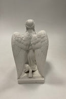 Royal Copenhagen Biscuit / Bisque Figur Døbens Engel af Thorvaldsen