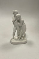 Bing og Grøndahl Johannes Døberens Prædiken. Figur af 2 Børn No. 49