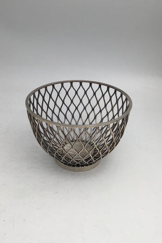 Frantz Hingelberg Sterling Sølv Trådkurv No. 37009