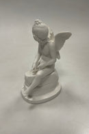 Royal Copenhagen Bisque / Bisquit figur af Amor