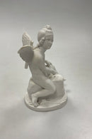 Royal Copenhagen Bisque / Bisquit figur af Amor