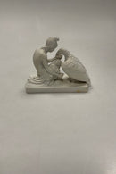 Royal Copenhagen Thorvaldsen Ganymedes med Jupiters ørn figur No 32