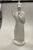 Bing og Grøndahl Bisque / Biscuit Figur af Minerva/Athene 40,5cm