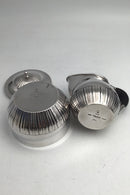 Georg Jensen og Wendel Sterling Sølv Flødekande og Sukkerskål No. 45D