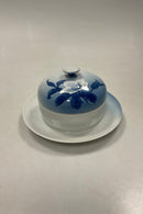 Bing og Grøndahl Julerose Smørskål med underfad No. 196