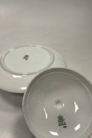 Bing og Grøndahl Julerose Smørskål med underfad No. 196