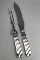 Georg Jensen Sterling Sølv 'Bernadotte' Forskærer Sæt No. 377 A+B