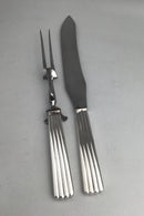 Georg Jensen Sterling Sølv 'Bernadotte' Forskærer Sæt No. 377 A+B