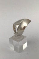 Hans Hansen Sterling Sølv Moderne Ring