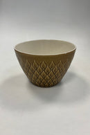 Bing og Grøndahl Jens Quistgaard Salatskål fra Relief Serien (Kronjyden)., Hvid indvendig