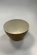 Bing og Grøndahl Jens Quistgaard Salatskål fra Relief Serien (Kronjyden)., Hvid indvendig