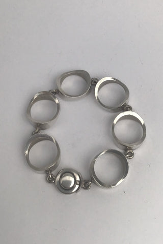 Niels Erik From Sterling Silver Modern Bracelet