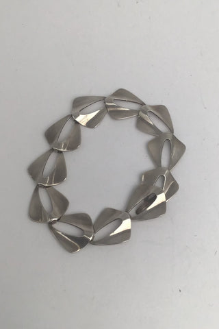 Niels Erik From Sterling Silver Modern Bracelet