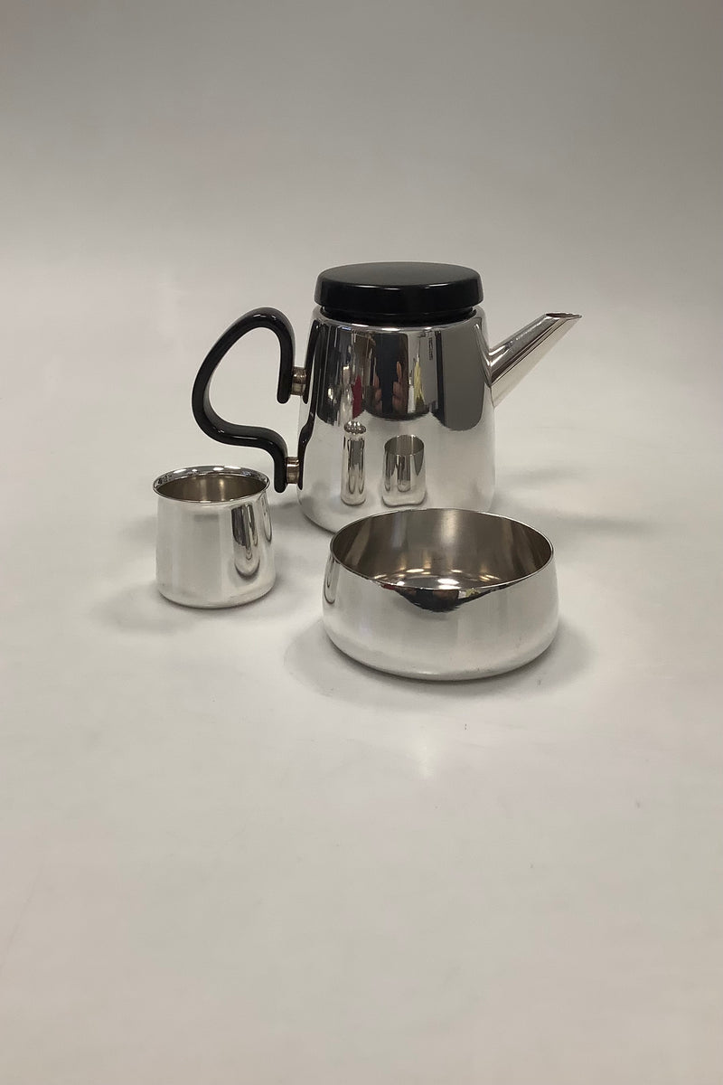 Georg Jensen Sterling Sølv Henning Koppel Kaffesæt No.1191