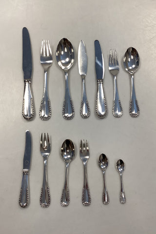 Georg Jensen Sølv Nordisk Bestik Sæt i 156 dele