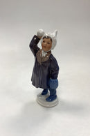 Dahl Jensen Figur Pige med snebold No. 1180