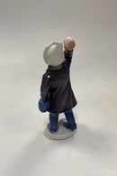Dahl Jensen Figur Pige med snebold No. 1180