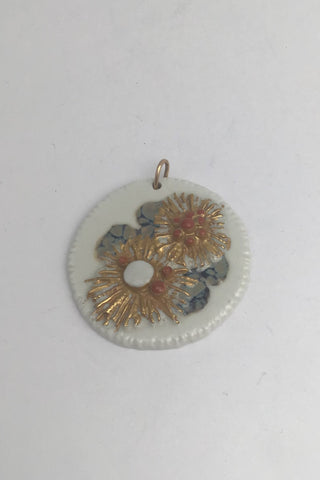 Royal Copenhagen Porcelain Pendant by Nils Thorsson