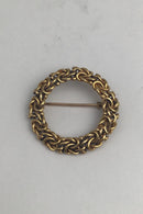 Evald Nielsen 14K Guld Broche