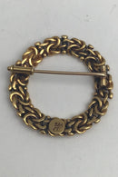 Evald Nielsen 14K Guld Broche