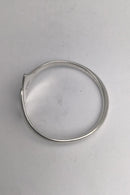 Hans Hansen Sterling Sølv Armring No. 212E (Sort Emalje)