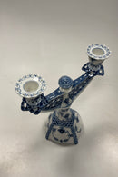 Royal Copenhagen Musselmalet Helblonde To Armet Lysestage No 506 / No 1169