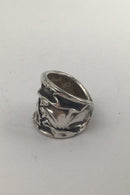 Jacob Hull Forsølvet Metal Ring
